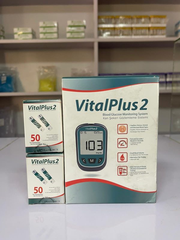 VitalPlus2 Self-Monitoring Blood Glucose Monitoring System (wholesale price)– boodcheck.com