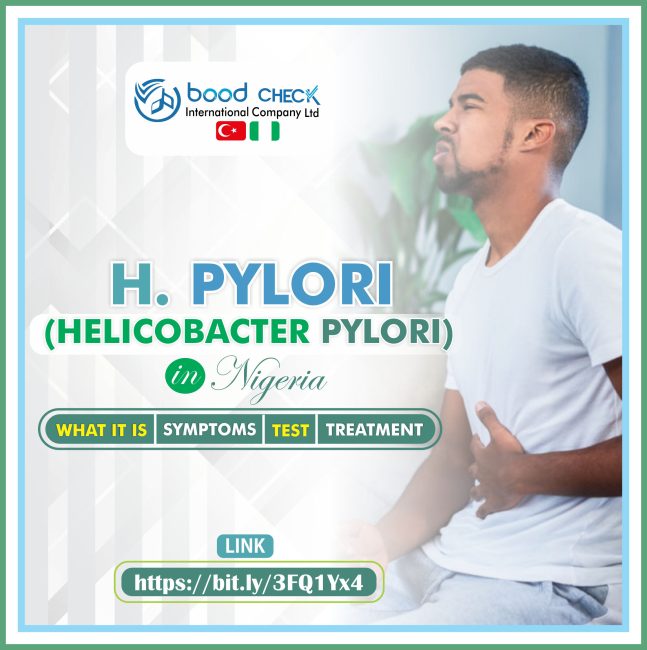 Helicobacter pylori (h. pylori) in Nigeria, what it is, symptoms, test, treatment